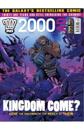 2000 A.D. 1574 published by Fleetway Quality with cover art by Richard Elson