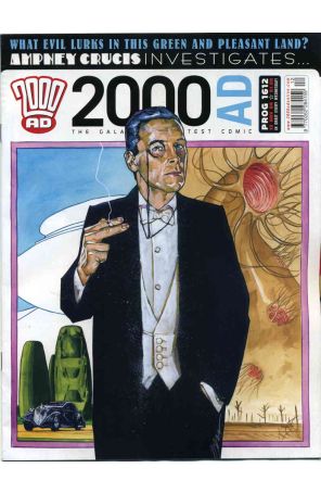 2000 A.D. 1612 published by Fleetway Quality with cover art by Simon Davis