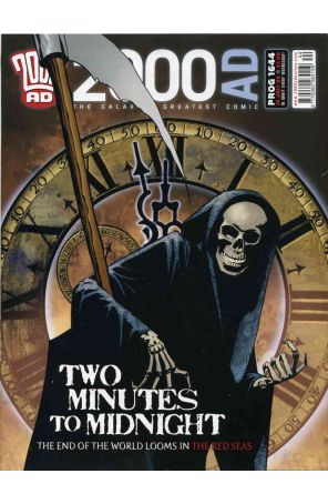 2000 A.D. 1644 published by Fleetway Quality with cover art by Steve Yeowell