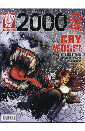 2000 A.D. 1703 published by Fleetway Quality with cover art by Jon Davis-Hunt