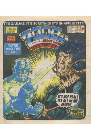 2000 A.D. 381 published by Fleetway Quality