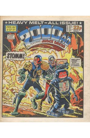2000 A.D. 382 published by Fleetway Quality