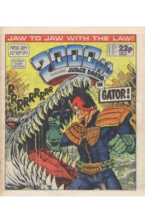 2000 A.D. 384 published by Fleetway Quality
