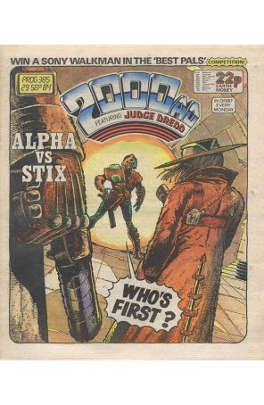2000 A.D. 385 published by Fleetway Quality