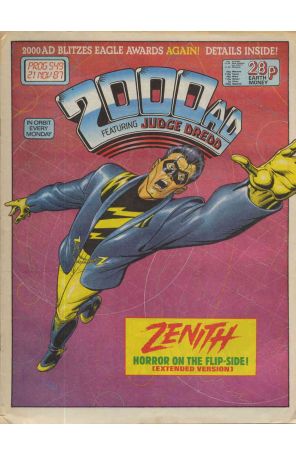 2000 A.D. 549 published by Fleetway Quality