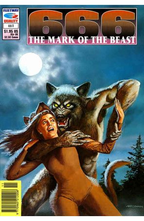 666: The Mark of the Beast 8 published by Fleetway Quality with cover art by Ken Barr