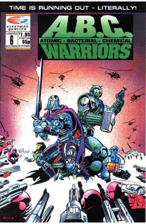 A.B.C. Warriors 6 published by Fleetway Quality