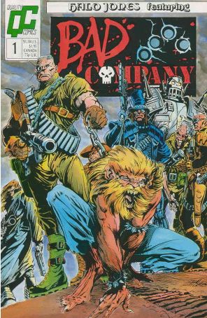 Bad Company 1 published by Fleetway Quality with cover art by Bart Sears