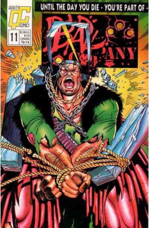 Bad Company 11 published by Fleetway Quality with cover art by Tom Lyle
