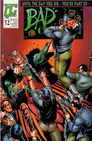 Bad Company 12 published by Fleetway Quality with cover art by Tom Lyle