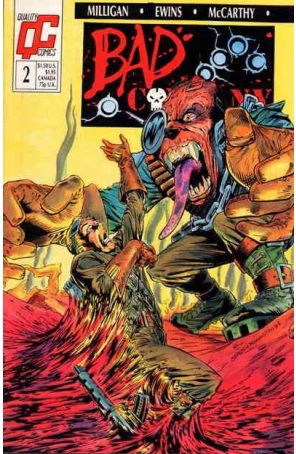 Bad Company 2 published by Fleetway Quality with cover art by Bart Sears