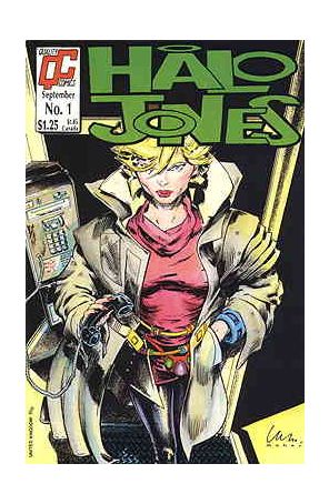 The Ballad of Halo Jones 1 published by Fleetway Quality with cover art by William Maher
