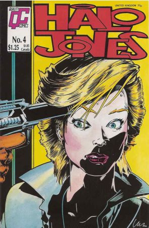 The Ballad of Halo Jones 4 published by Fleetway Quality with cover art by William Maher