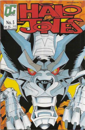 The Ballad of Halo Jones 5 published by Fleetway Quality