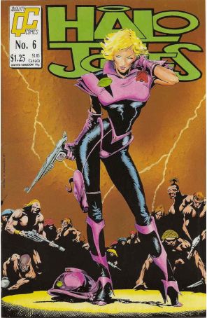 The Ballad of Halo Jones 6 published by Fleetway Quality with cover art by Bart Sears
