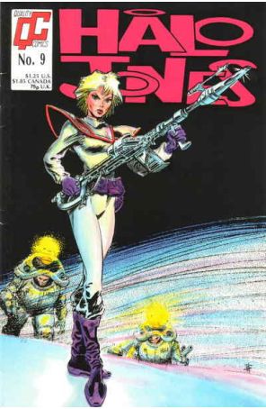 The Ballad of Halo Jones 9 published by Fleetway Quality