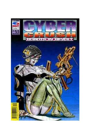 Cyber Crush: Robots in Revolt 13 published by Fleetway Quality
