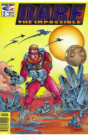 Dare the Impossible 2 published by Fleetway Quality with cover art by Dave Dorman