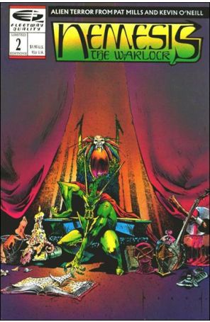 Nemesis the Warlock (Fleetway/Quality) 2 published by Fleetway Quality with cover art by Sam Kieth