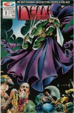 Nemesis the Warlock (Fleetway/Quality) 8 published by Fleetway Quality with cover art by Sam Kieth