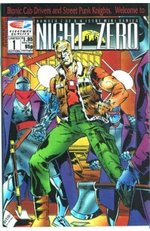 Night Zero 1 published by Fleetway Quality with cover art by Tom Artis