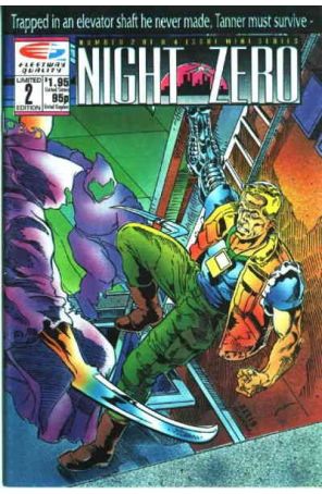 Night Zero 2 published by Fleetway Quality with cover art by Tom Artis