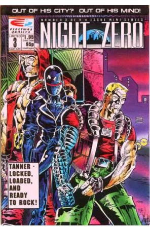 Night Zero 3 published by Fleetway Quality with cover art by Tom Artis