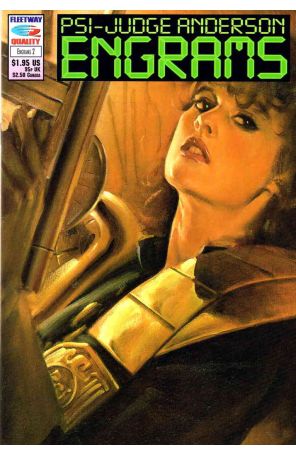 Psi-Judge Anderson: Engrams 2 published by Fleetway Quality