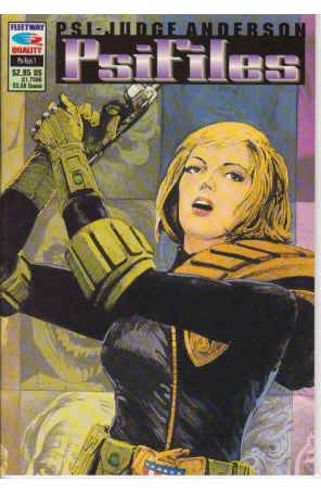 Psi-Judge Anderson: Psifiles 1 published by Fleetway Quality