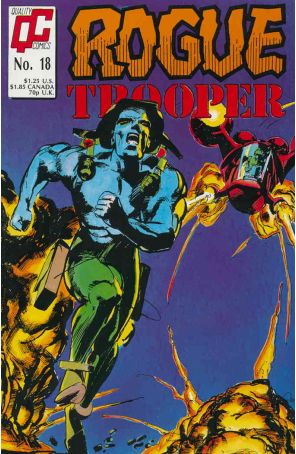 Rogue Trooper (1st Series) 18 published by Fleetway Quality