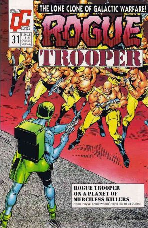 Rogue Trooper (1st Series) 31 published by Fleetway Quality