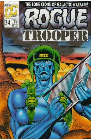 Rogue Trooper (1st Series) 34 published by Fleetway Quality