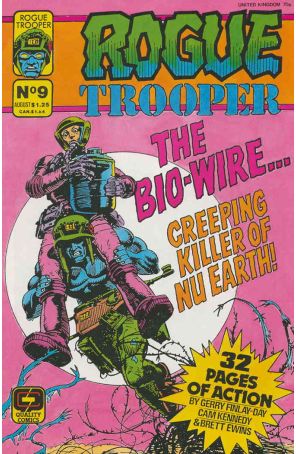Rogue Trooper (1st Series) 9 published by Fleetway Quality