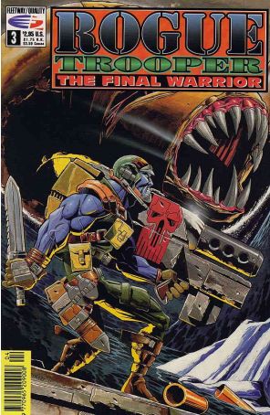 Rogue Trooper (2nd Series) 3 published by Fleetway Quality with cover art by Simon Coleby