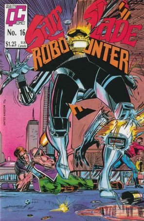 Sam Slade, Robo-Hunter 16 published by Fleetway Quality