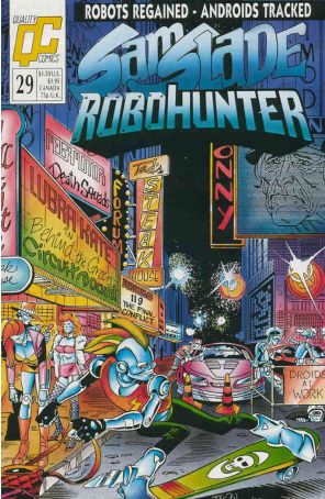 Sam Slade, Robo-Hunter 29 published by Fleetway Quality