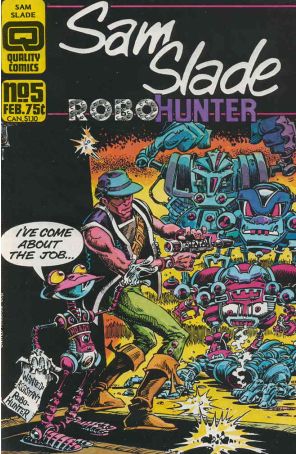 Sam Slade, Robo-Hunter 5 published by Fleetway Quality