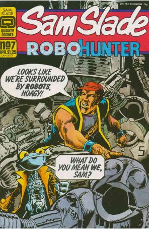 Sam Slade, Robo-Hunter 7 published by Fleetway Quality