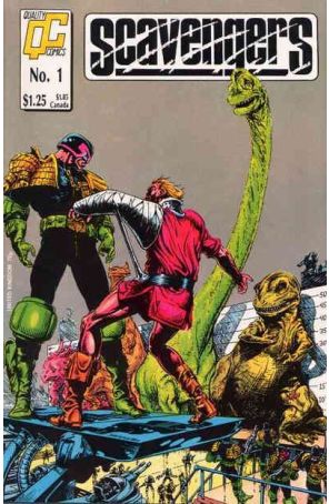 Scavengers (Fleetway/Quality) 1 published by Fleetway Quality with cover art by Bart Sears