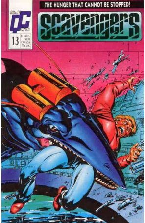 Scavengers (Fleetway/Quality) 13 published by Fleetway Quality with cover art by Butch Guice
