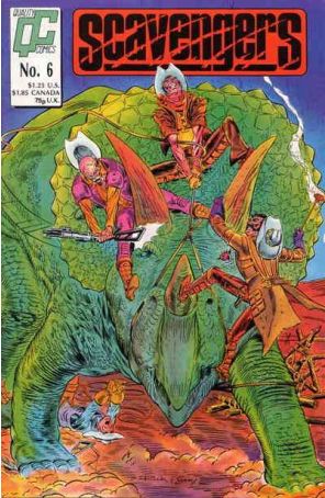 Scavengers (Fleetway/Quality) 6 published by Fleetway Quality with cover art by Richard Larson