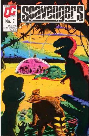 Scavengers (Fleetway/Quality) 7 published by Fleetway Quality with cover art by Richard Larson