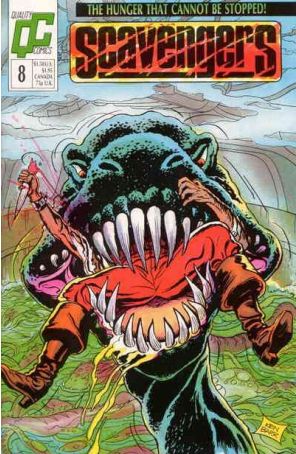 Scavengers (Fleetway/Quality) 8 published by Fleetway Quality with cover art by Ken Barr
