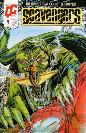 Scavengers (Fleetway/Quality) 9 published by Fleetway Quality with cover art by Butch Guice