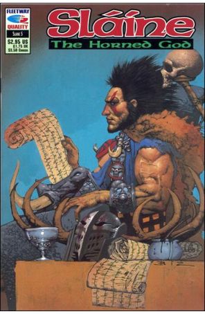 Slaine the Horned God 5 published by Fleetway Quality