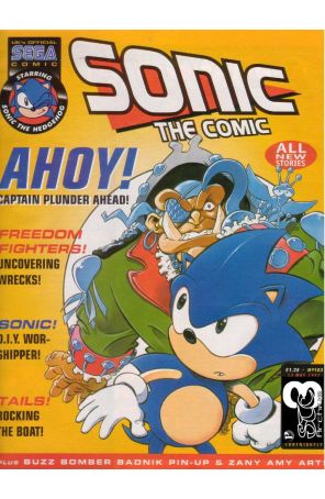 Sonic the Comic 103 published by Fleetway Quality