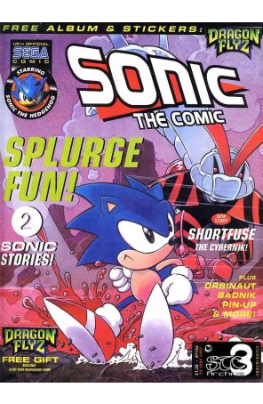 Sonic the Comic 106 published by Fleetway Quality