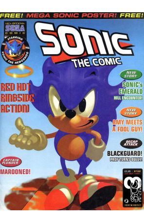 Sonic the Comic 108 published by Fleetway Quality