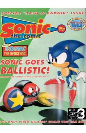 Sonic the Comic 11 published by Fleetway Quality