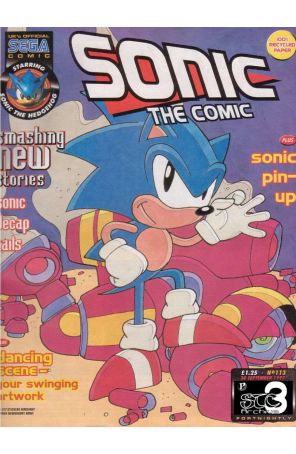 Sonic the Comic 113 published by Fleetway Quality